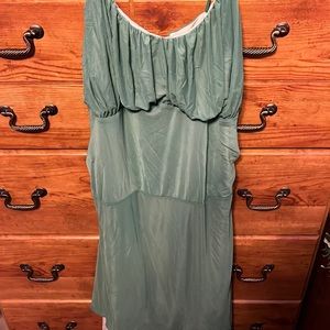 Green Flowy Dress